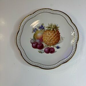 VTG Schumann Arzberg China 7 3/4” Fruit‎ Plate from Germany